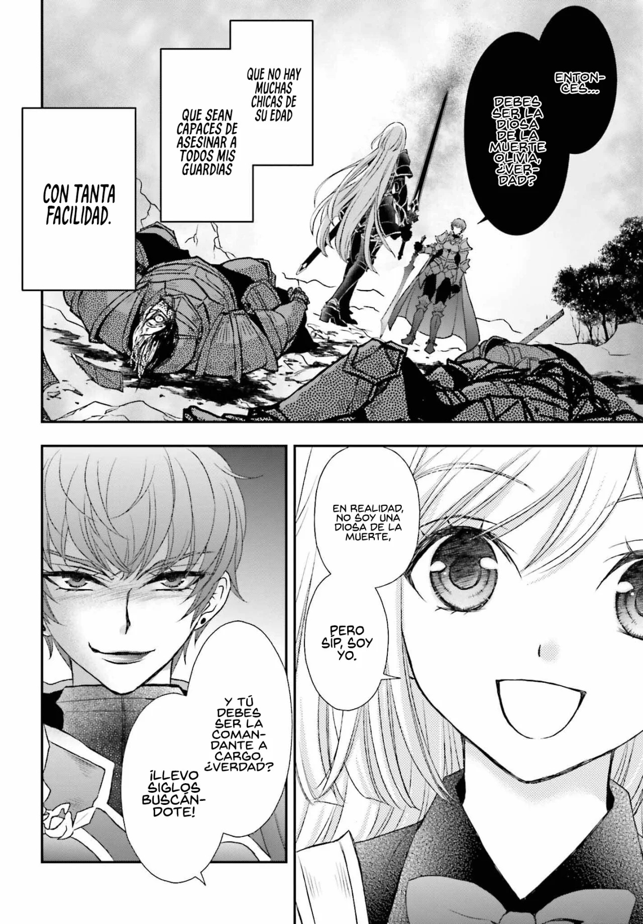 Shinigami ni Sodaterareta Shoujo Capitulo 37 página 12
