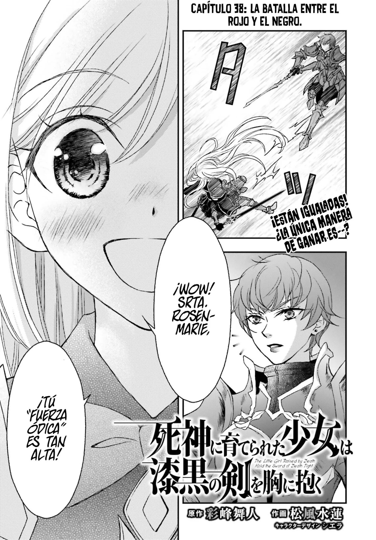 Shinigami ni Sodaterareta Shoujo Capitulo 38 página 5