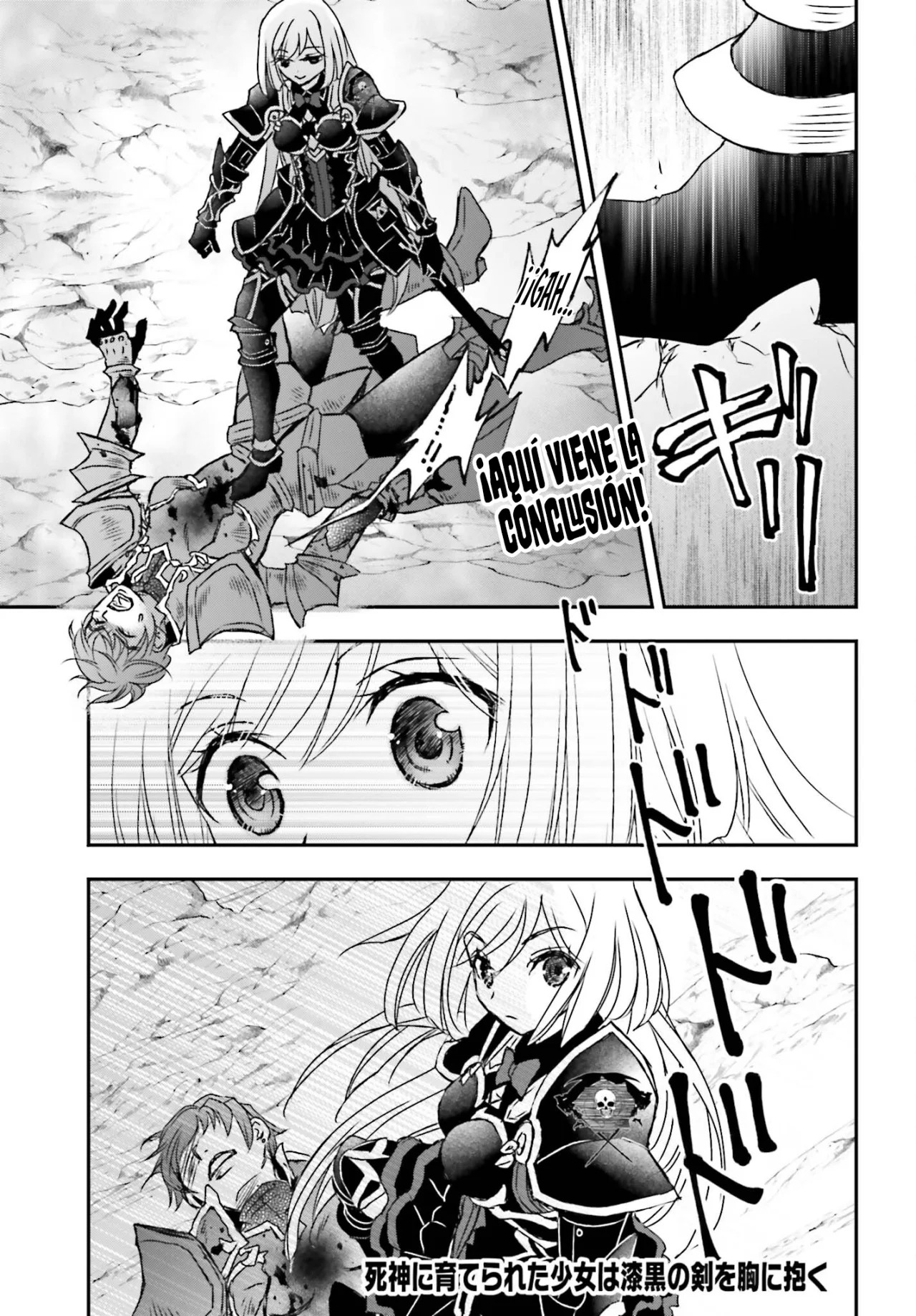 Shinigami ni Sodaterareta Shoujo Capitulo 39 página 3