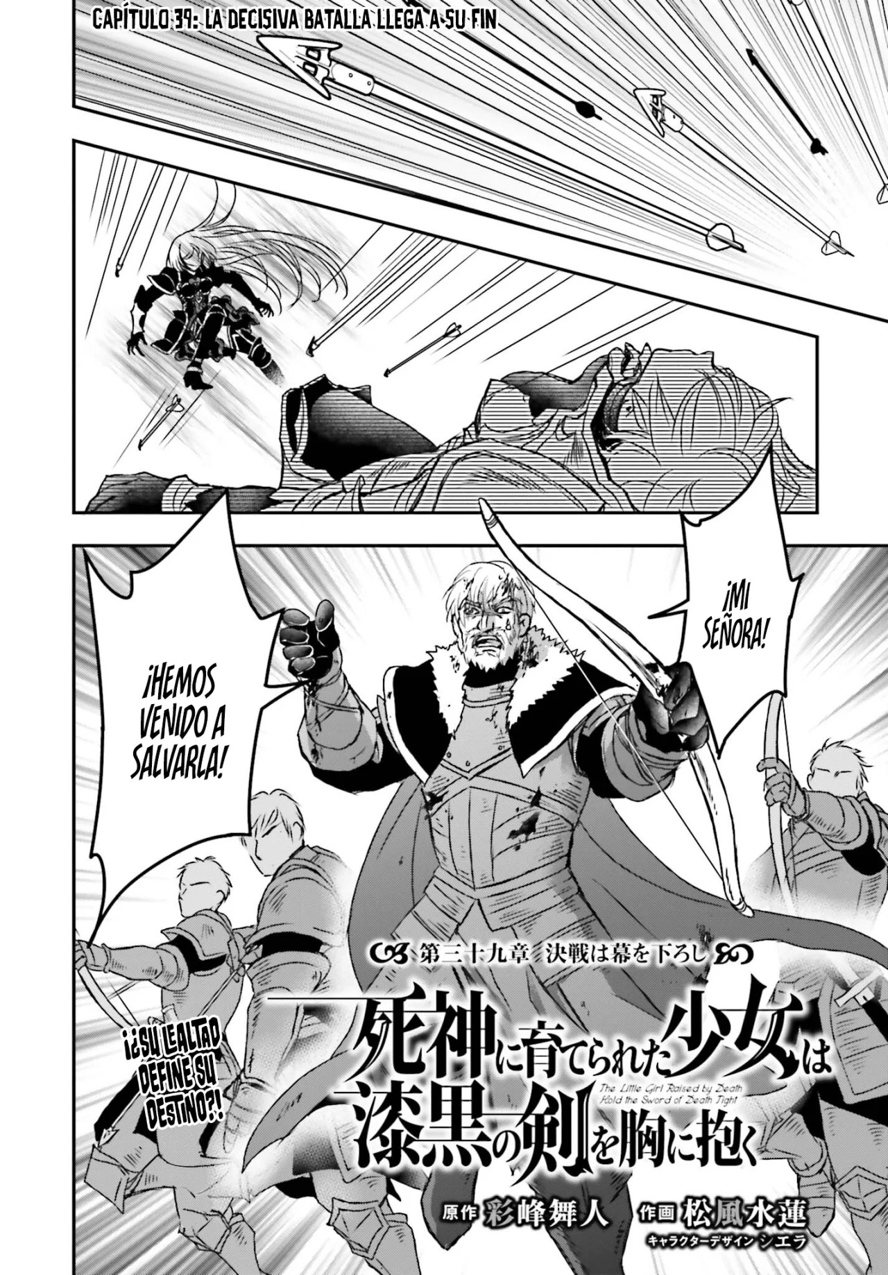 Shinigami ni Sodaterareta Shoujo Capitulo 39 página 4