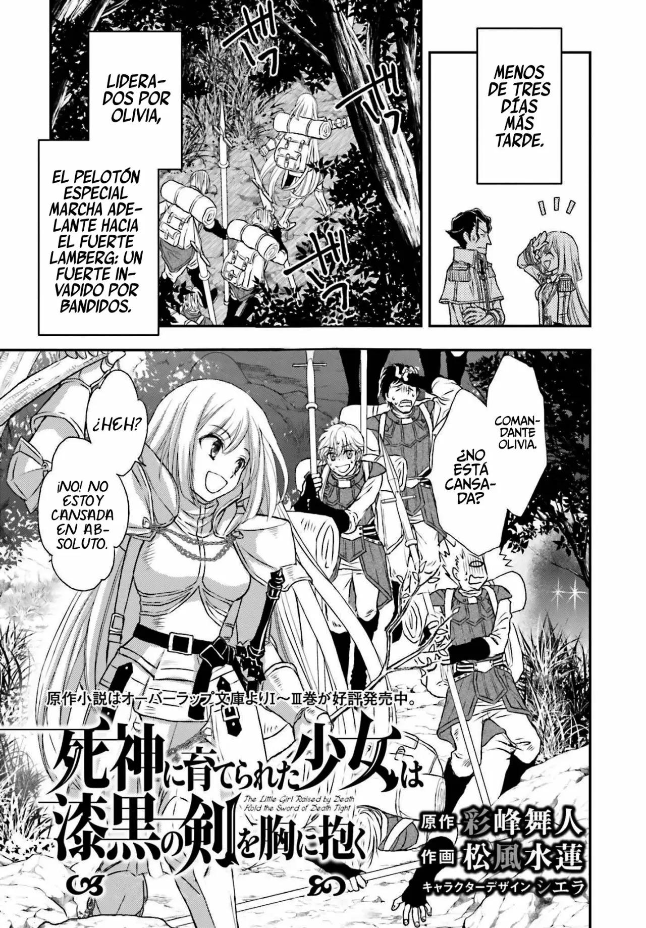 Shinigami ni Sodaterareta Shoujo Capitulo 4 página 3