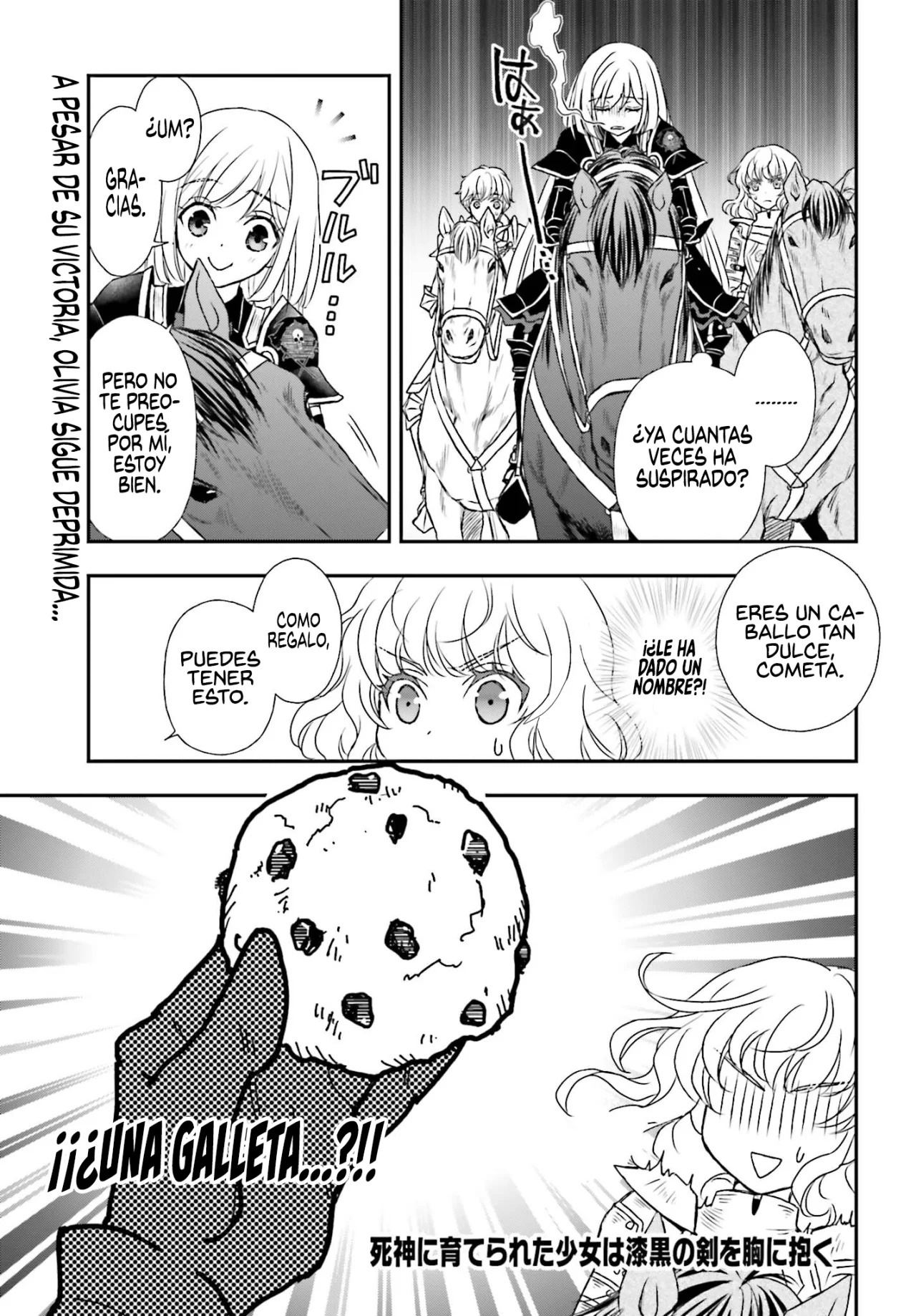 Shinigami ni Sodaterareta Shoujo Capitulo 40 página 3