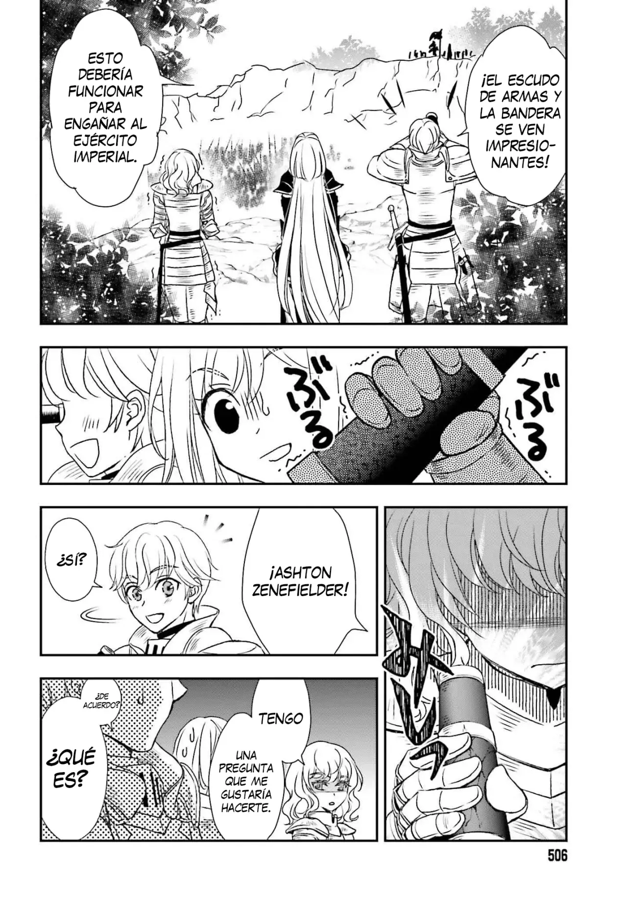 Shinigami ni Sodaterareta Shoujo Capitulo 51 página 4
