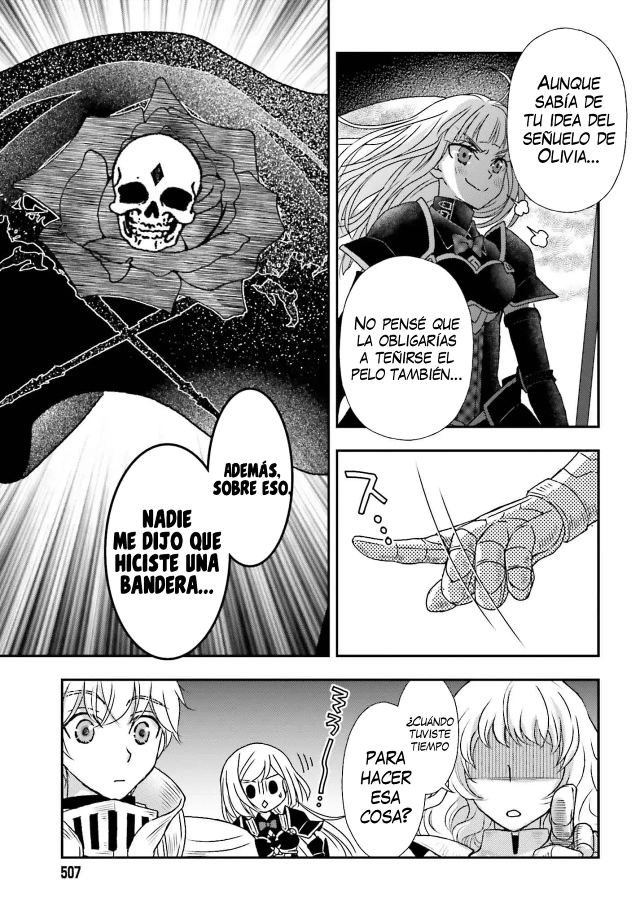 Shinigami ni Sodaterareta Shoujo Capitulo 51 página 5