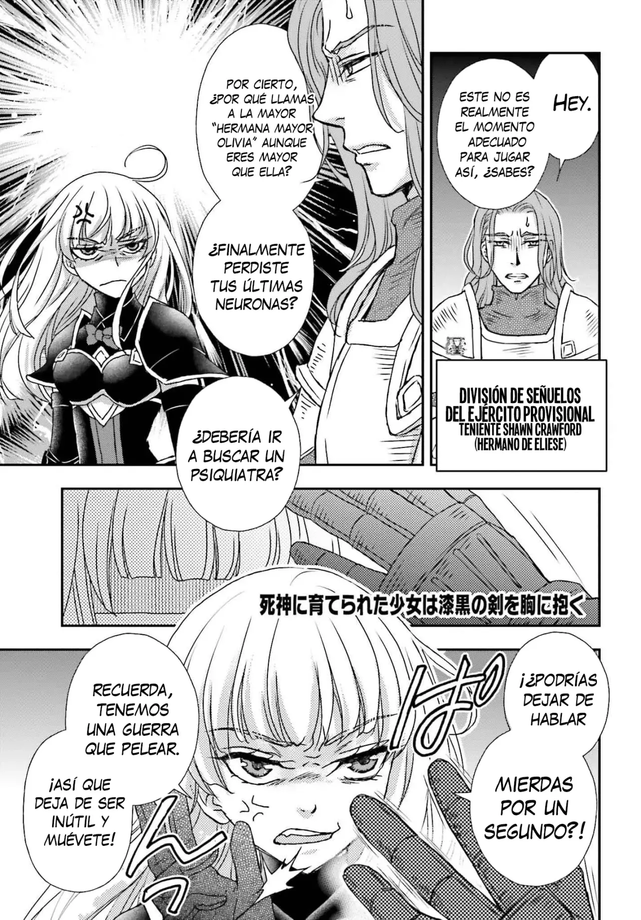 Shinigami ni Sodaterareta Shoujo Capitulo 52 página 3