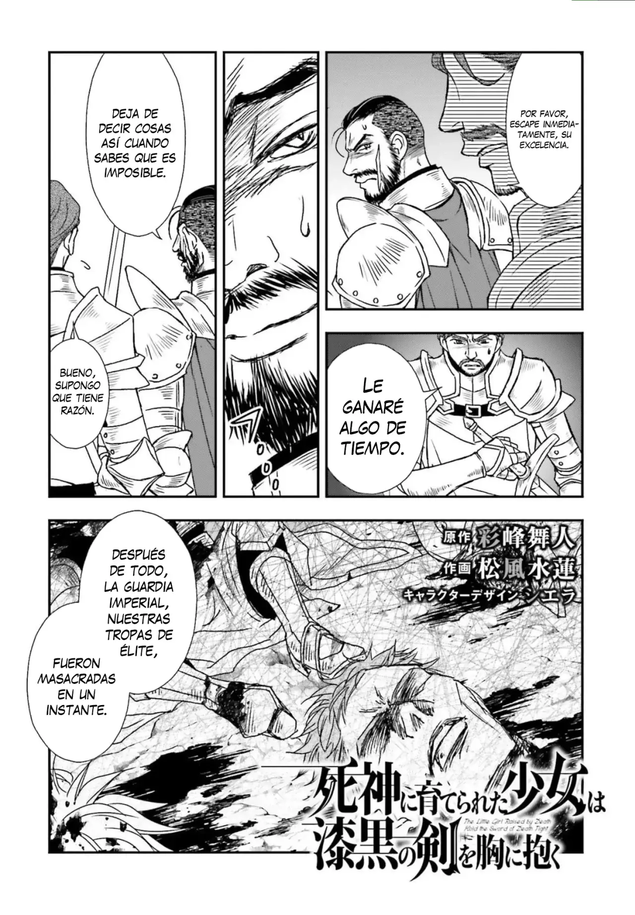 Shinigami ni Sodaterareta Shoujo Capitulo 53.2 página 3