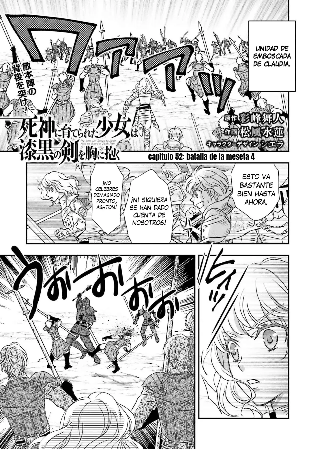 Shinigami ni Sodaterareta Shoujo Capitulo 53 página 3