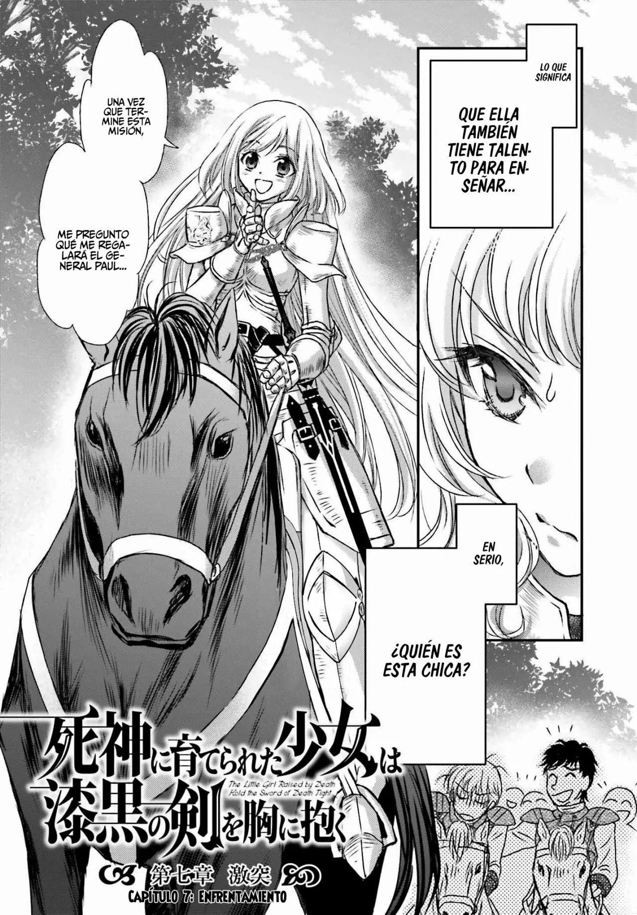 Shinigami ni Sodaterareta Shoujo Capitulo 7 página 6