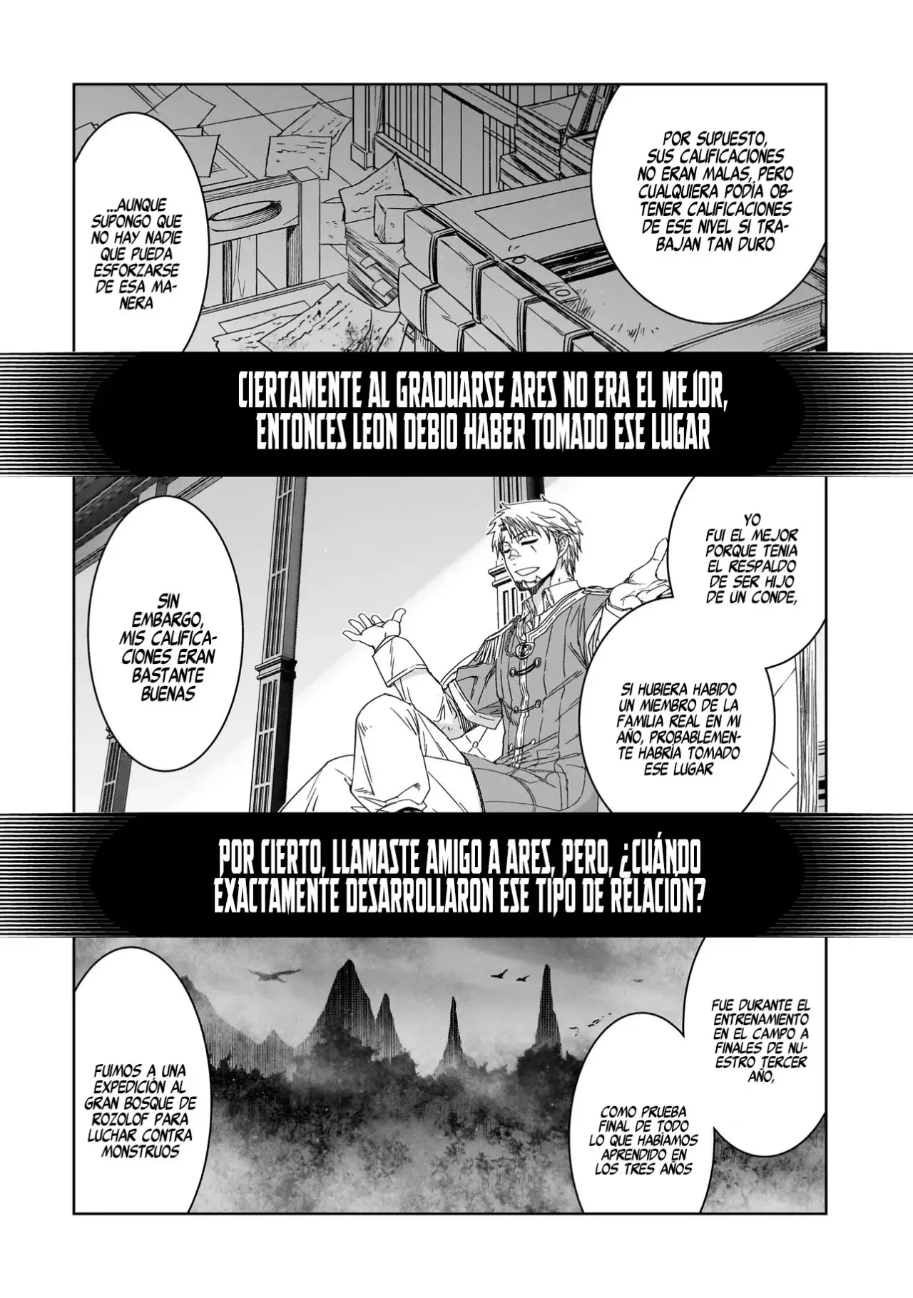 ¿Quién mató al Héroe? Capitulo 1: Capitulo de Leon (1ra Parte) página 37