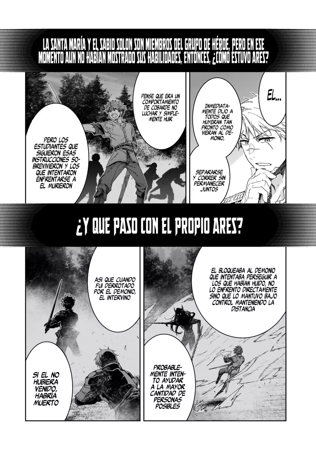 ¿Quién mató al Héroe? Capitulo 1: Capitulo de Leon (1ra Parte) página 41