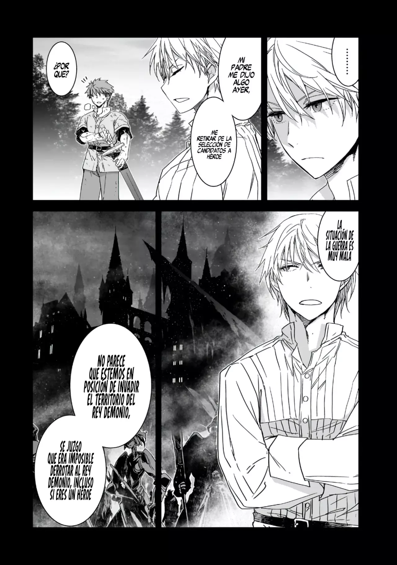 ¿Quién mató al Héroe? Capitulo 2: Capitulo de Leon (2da Parte) página 21