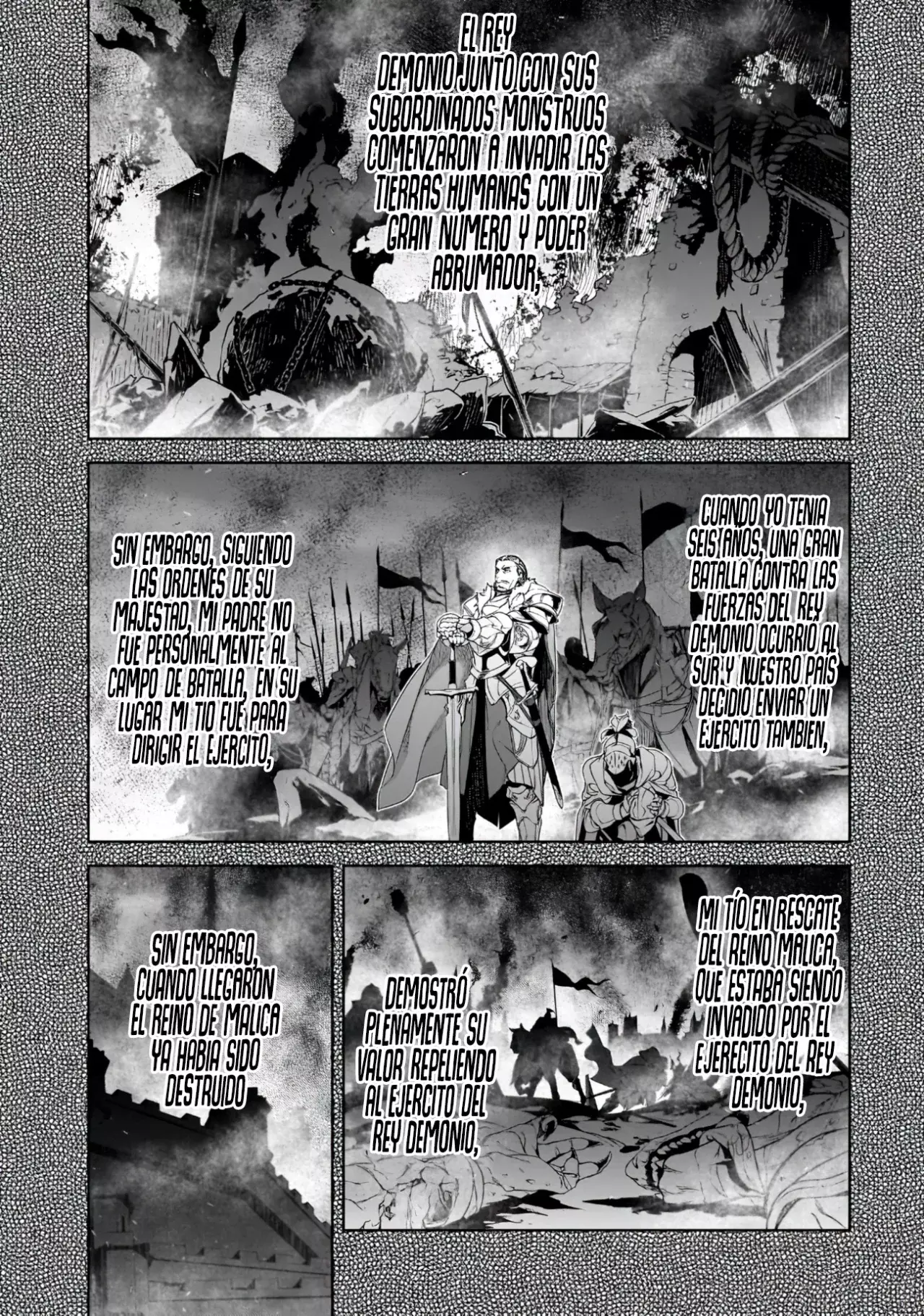 ¿Quién mató al Héroe? Capitulo 3.1: Capitulo de Leon (3ra Parte) página 6
