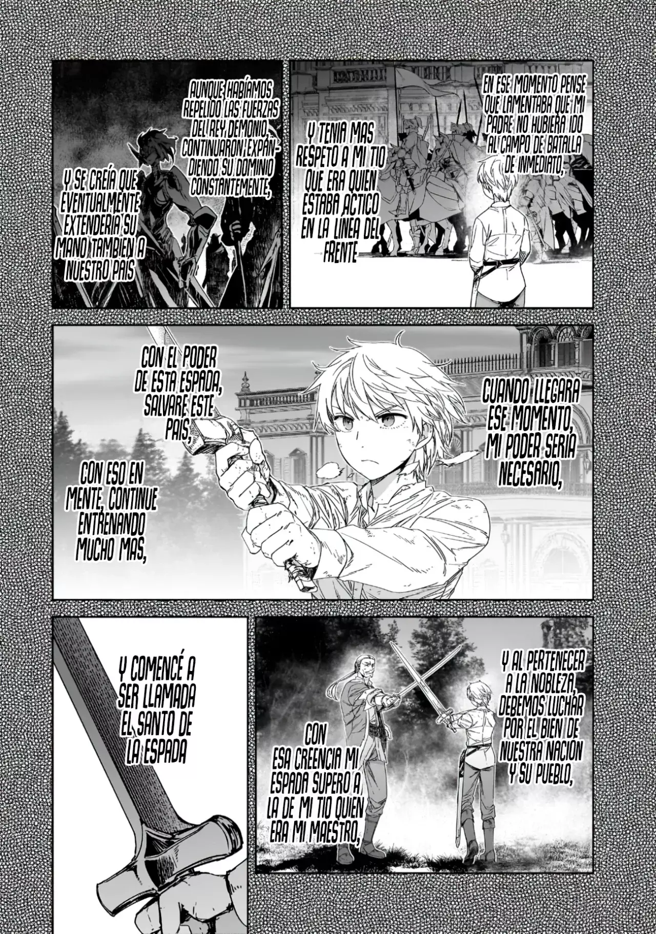 ¿Quién mató al Héroe? Capitulo 3.1: Capitulo de Leon (3ra Parte) página 7