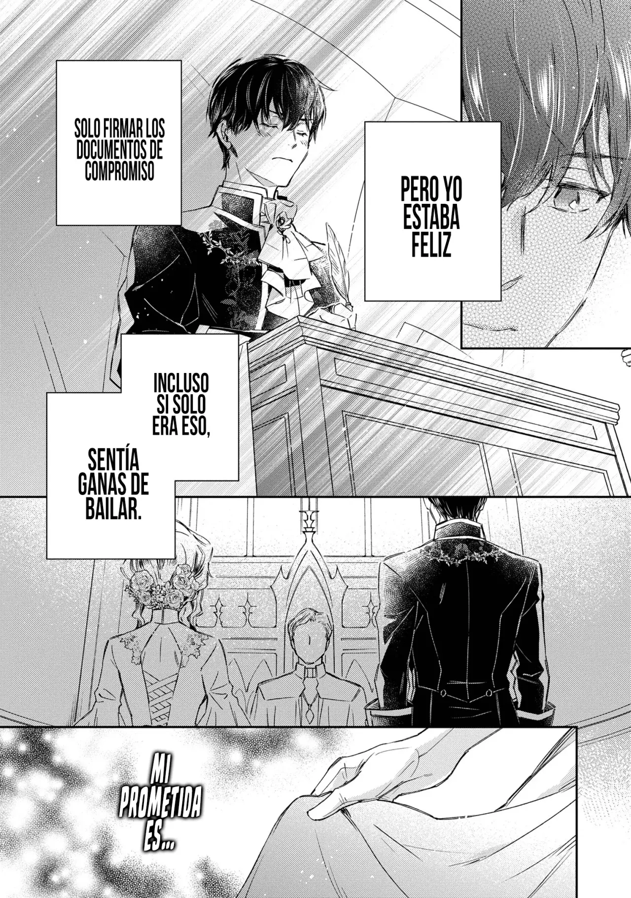Goblin Reijou to Tensei Kizoku ga Shiawase ni Naru Made Capitulo 3.1: La Flor del Juramento página 14