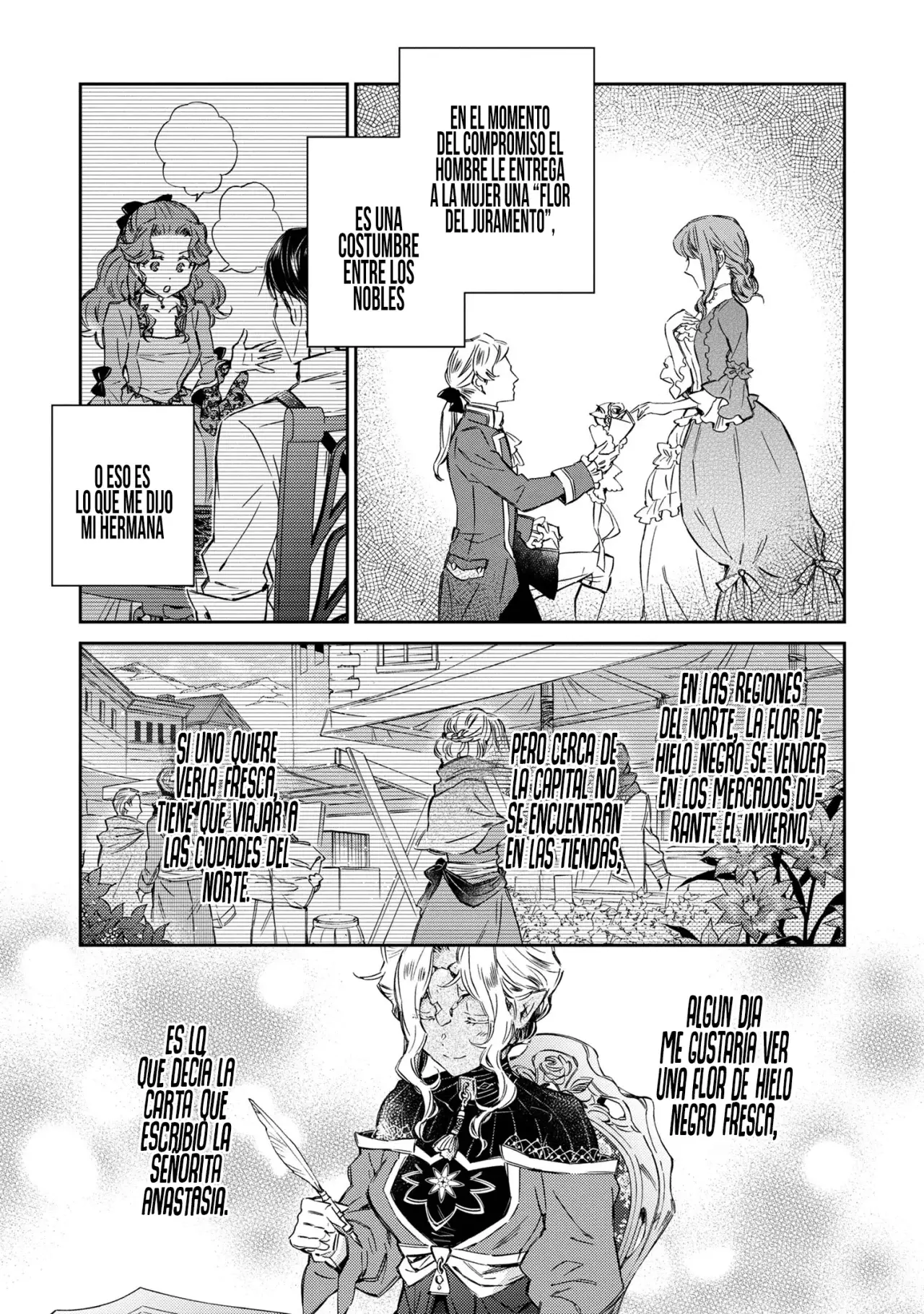 Goblin Reijou to Tensei Kizoku ga Shiawase ni Naru Made Capitulo 3.1: La Flor del Juramento página 9