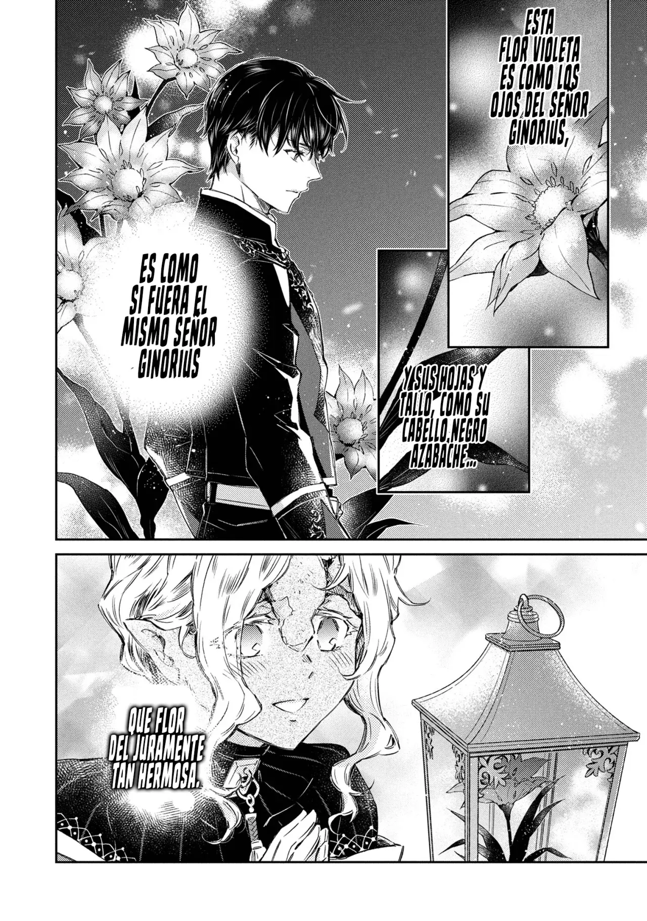Goblin Reijou to Tensei Kizoku ga Shiawase ni Naru Made Capitulo 3.2: La Flor del Juramente (2da Parte) página 12