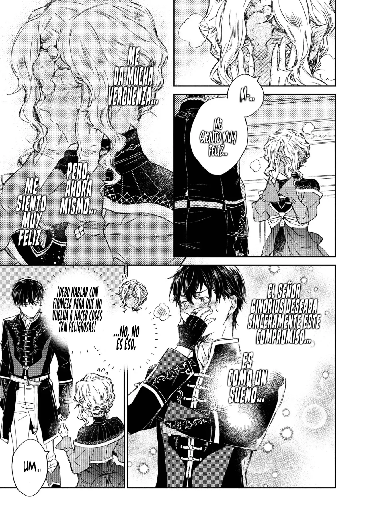 Goblin Reijou to Tensei Kizoku ga Shiawase ni Naru Made Capitulo 3.2: La Flor del Juramente (2da Parte) página 15