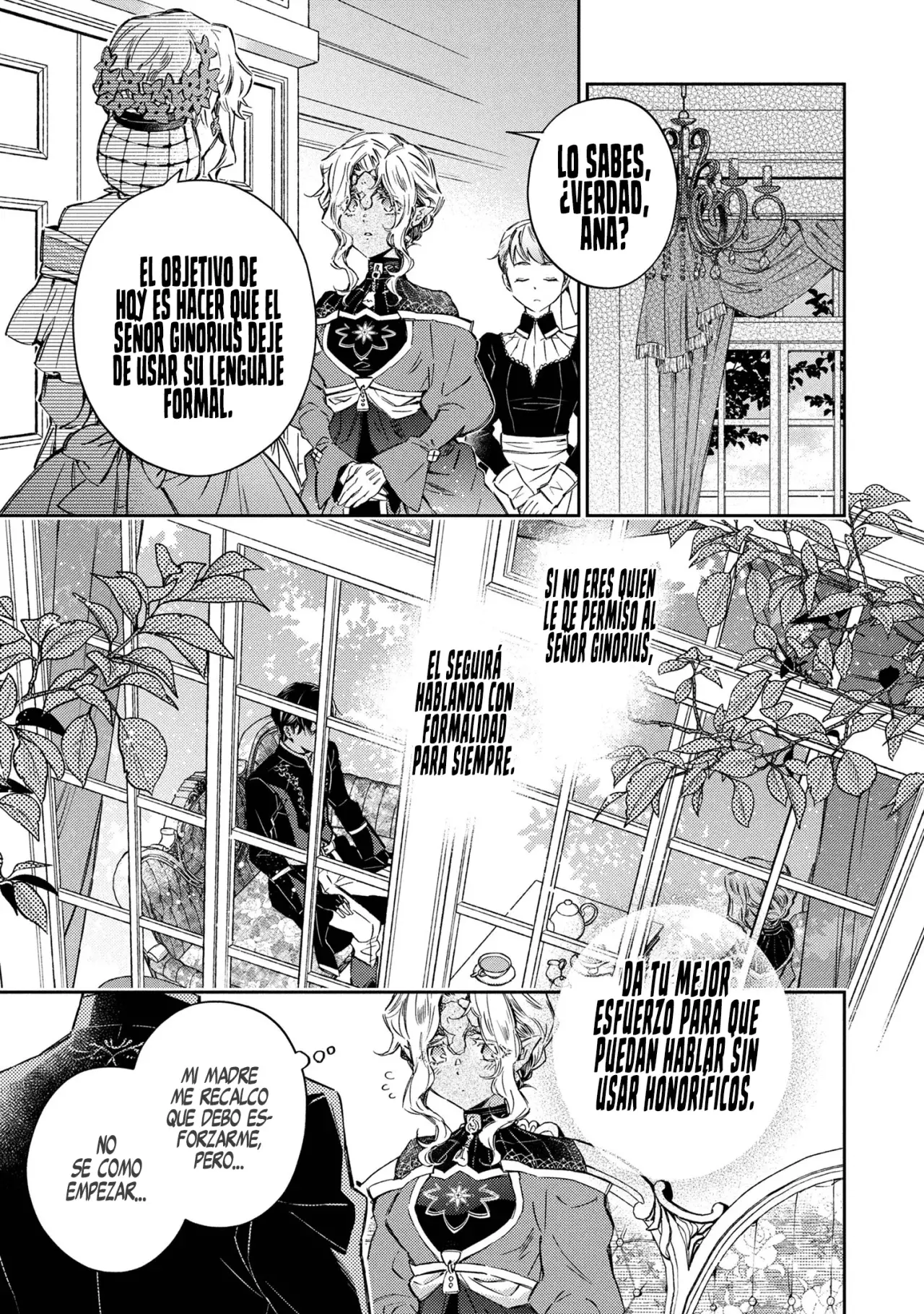 Goblin Reijou to Tensei Kizoku ga Shiawase ni Naru Made Capitulo 3.2: La Flor del Juramente (2da Parte) página 5