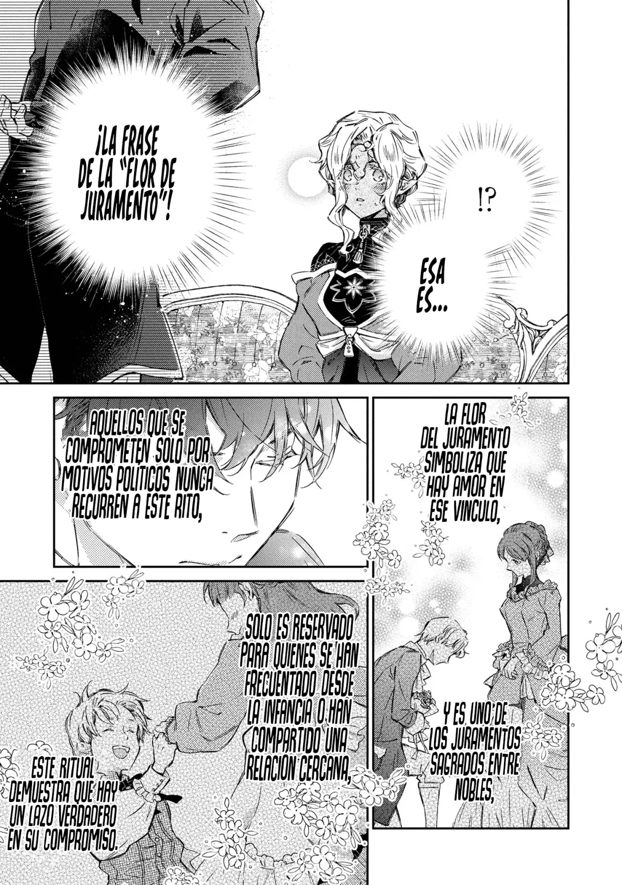 Goblin Reijou to Tensei Kizoku ga Shiawase ni Naru Made Capitulo 3.2: La Flor del Juramente (2da Parte) página 9