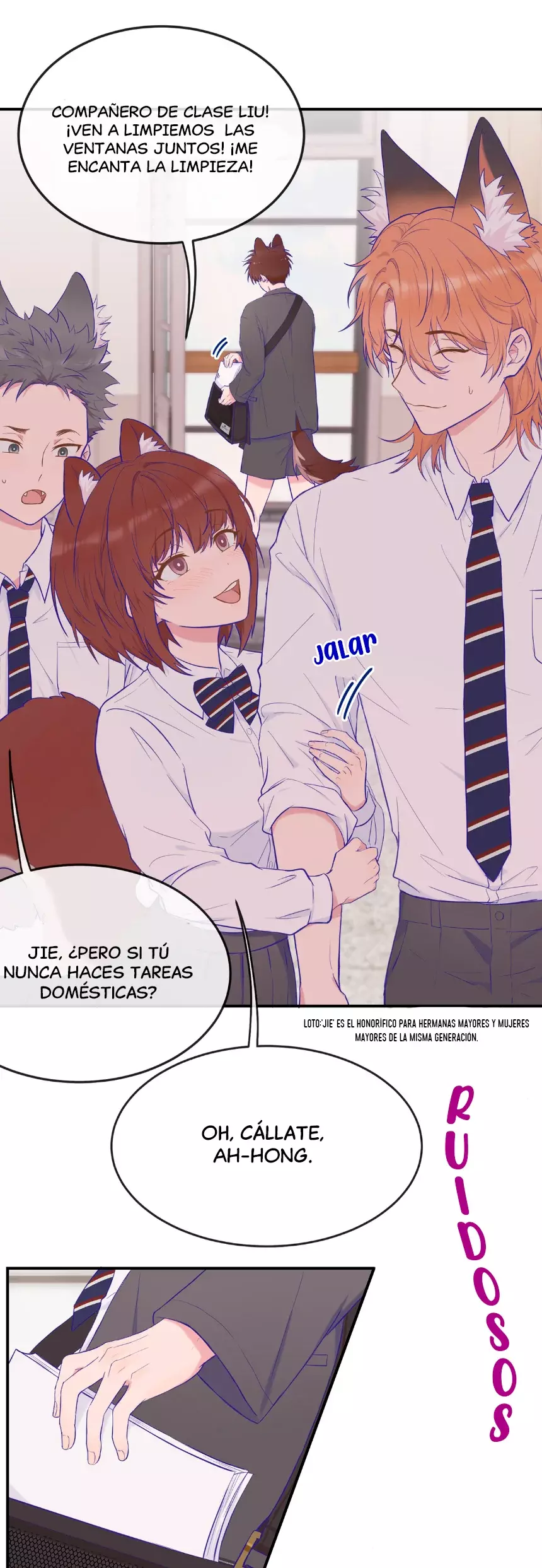 el cachorro mentiroso será devorado Capitulo 1 página 19