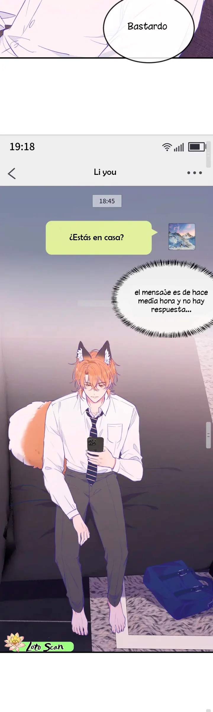 el cachorro mentiroso será devorado Capitulo 13 página 18