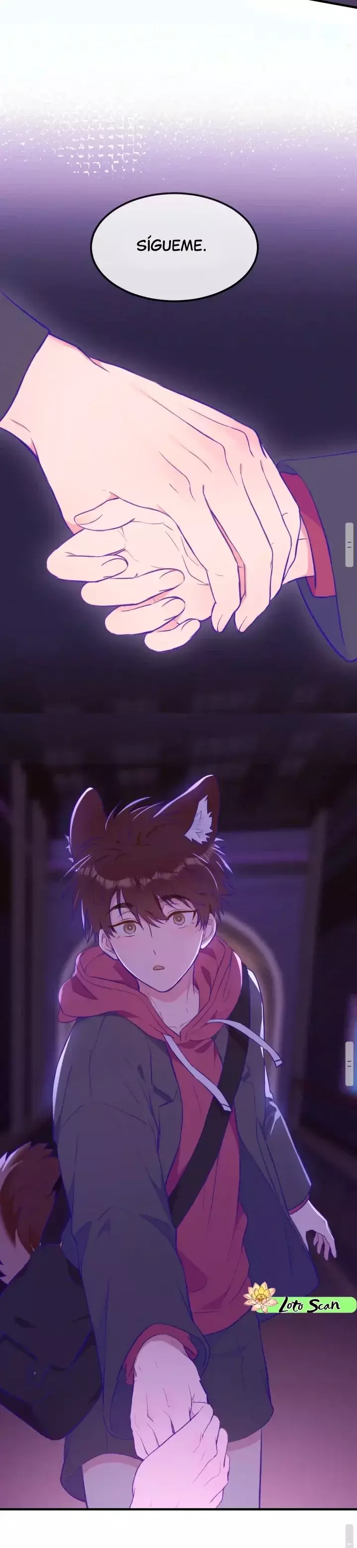 el cachorro mentiroso será devorado Capitulo 15: tomame de la mano página 16