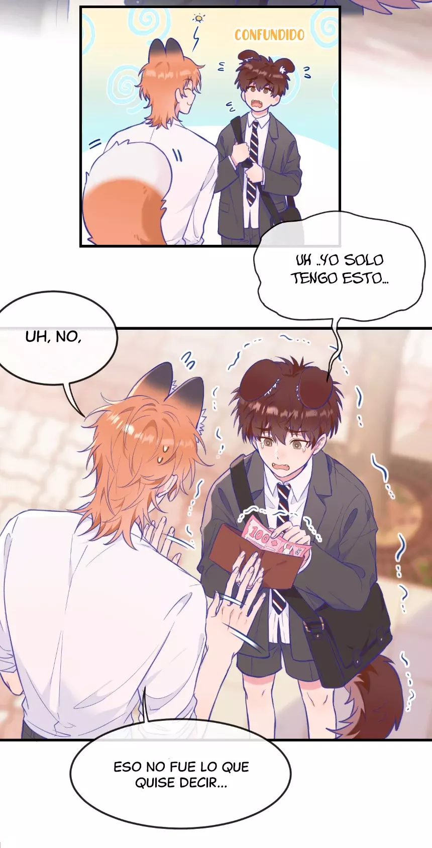 el cachorro mentiroso será devorado Capitulo 2 página 9
