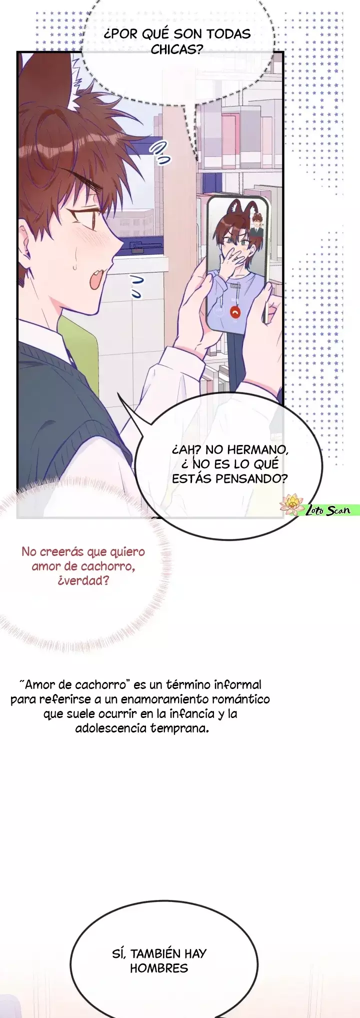 el cachorro mentiroso será devorado Capitulo 24: actividades del club página 13