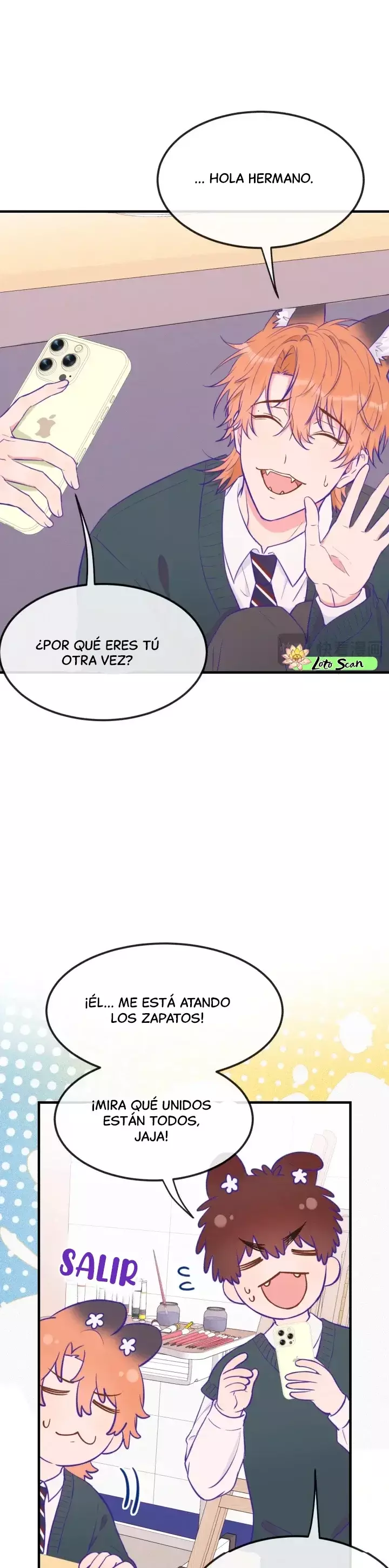 el cachorro mentiroso será devorado Capitulo 24: actividades del club página 15