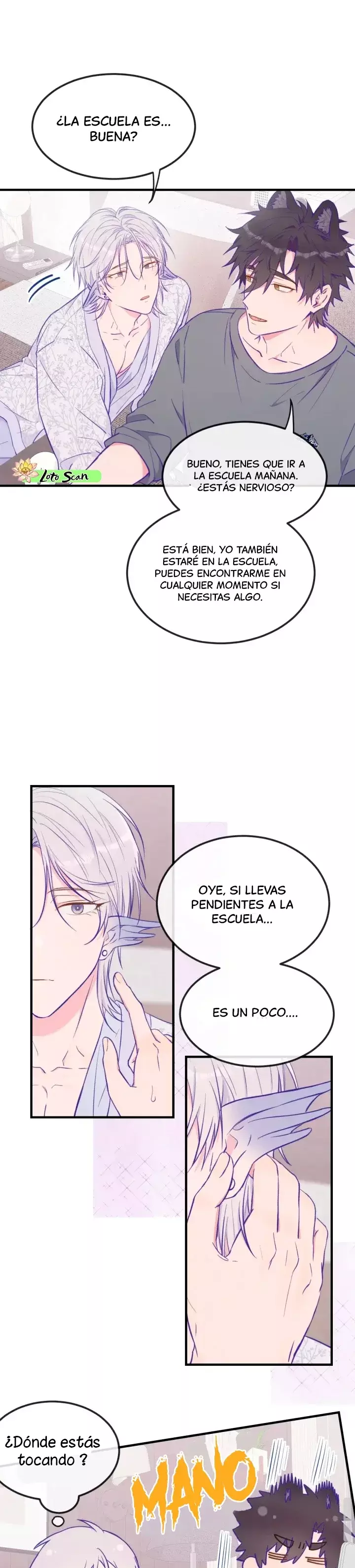 el cachorro mentiroso será devorado Capitulo 25: ansiedad por el inicio de clases página 4
