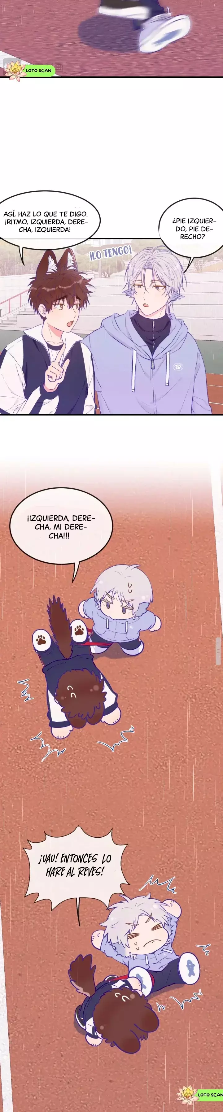 el cachorro mentiroso será devorado Capitulo 28: competencia rodante en el suelo página 11
