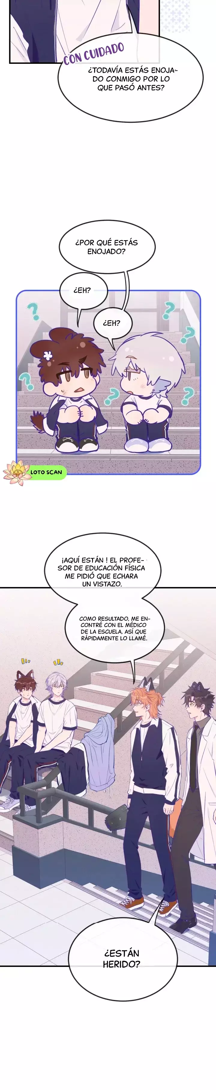 el cachorro mentiroso será devorado Capitulo 28: competencia rodante en el suelo página 18
