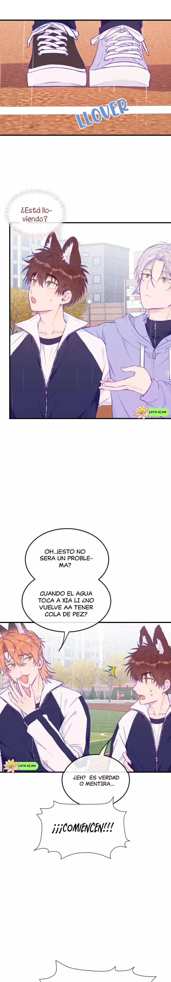 el cachorro mentiroso será devorado Capitulo 28: competencia rodante en el suelo página 8