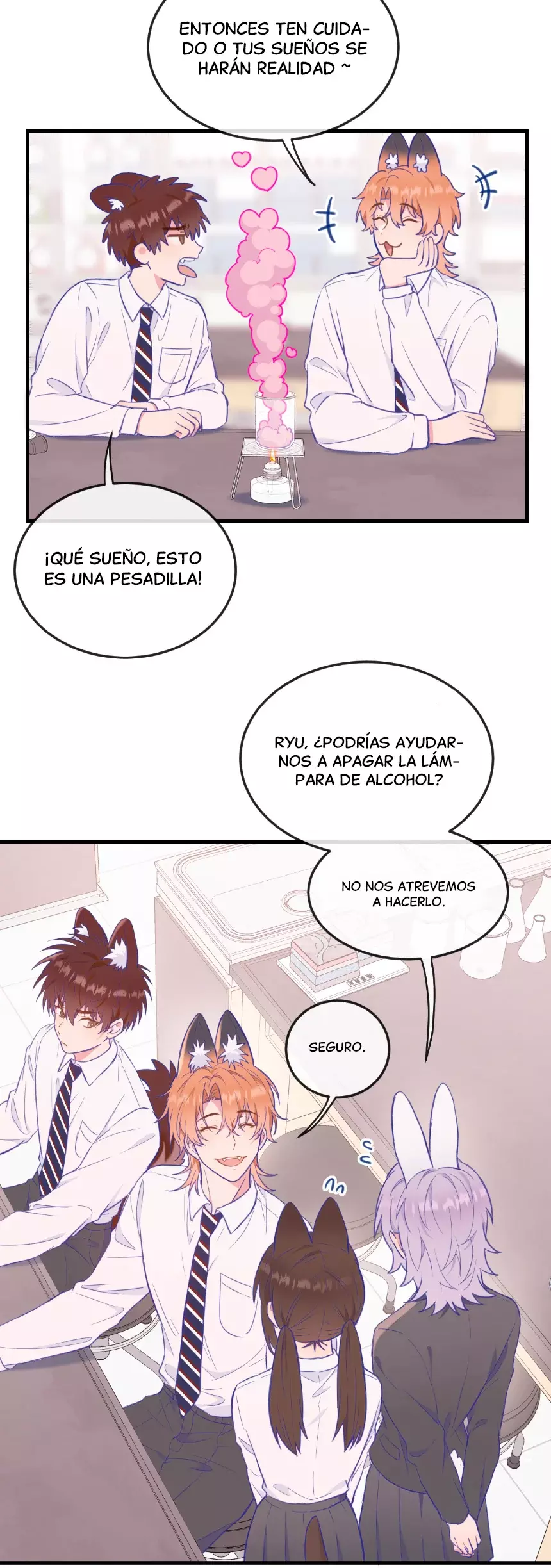 el cachorro mentiroso será devorado Capitulo 3 página 4