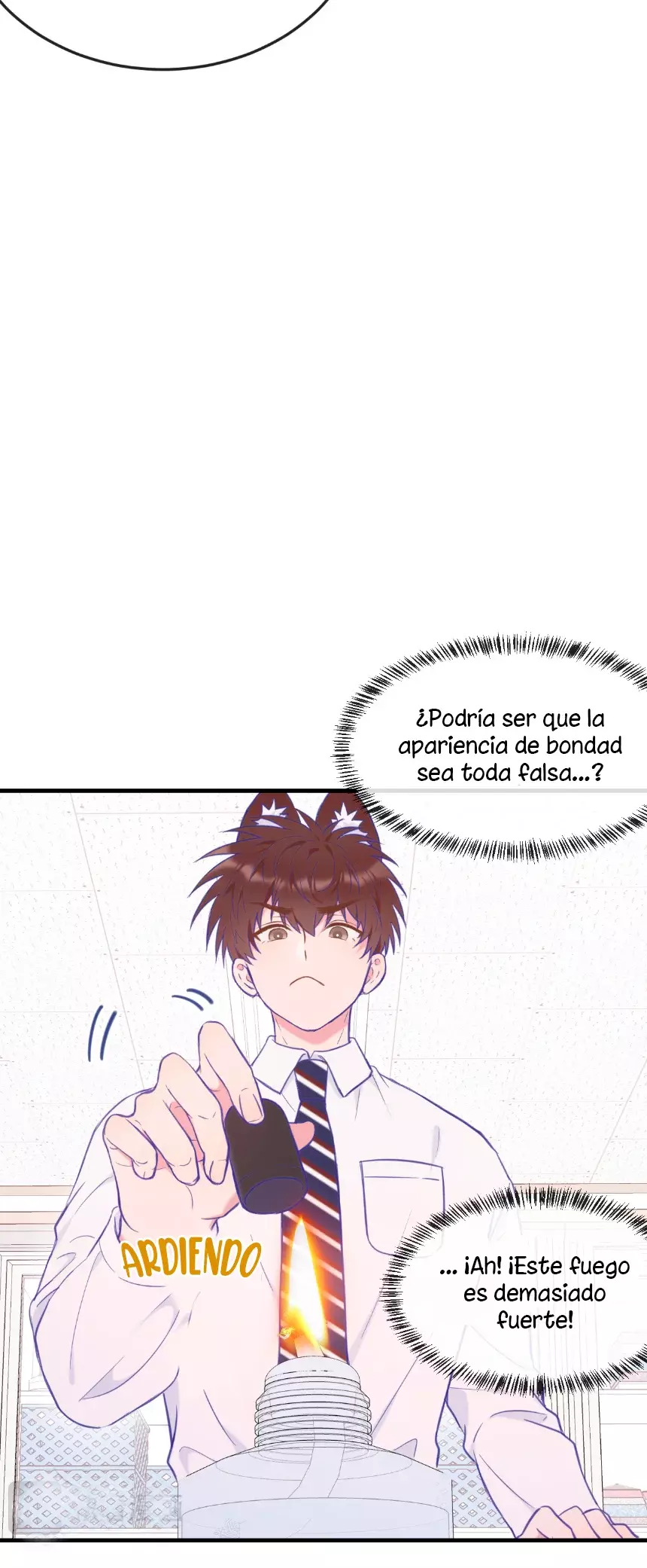 el cachorro mentiroso será devorado Capitulo 3 página 6
