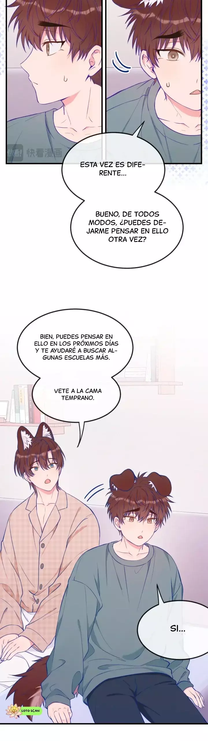 el cachorro mentiroso será devorado Capitulo 30: el motivo de la preocupacion página 14