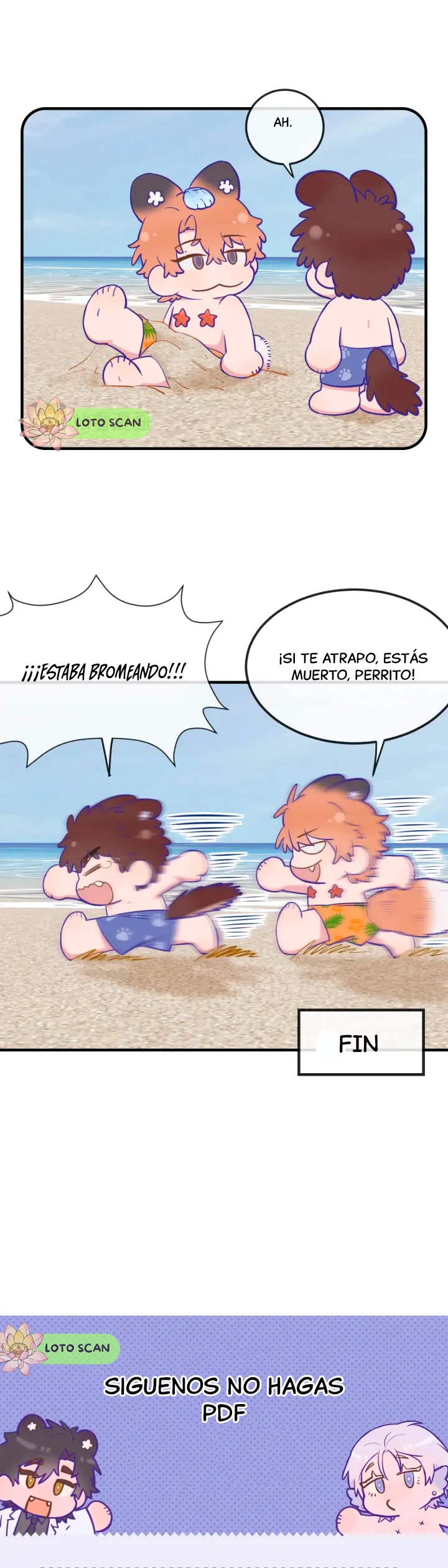 el cachorro mentiroso será devorado Capitulo 36.5 página 4