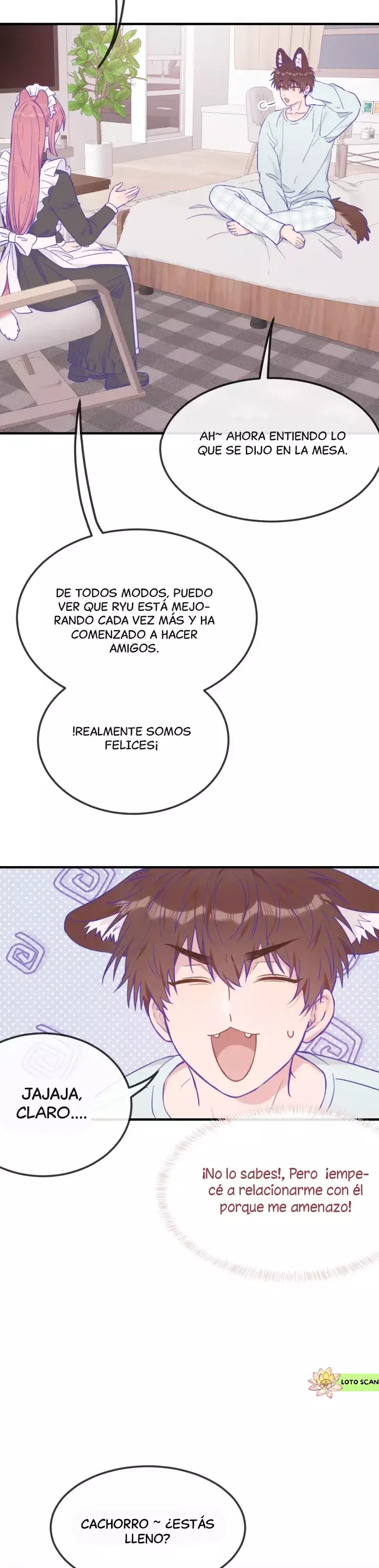 el cachorro mentiroso será devorado Capitulo 36 página 9