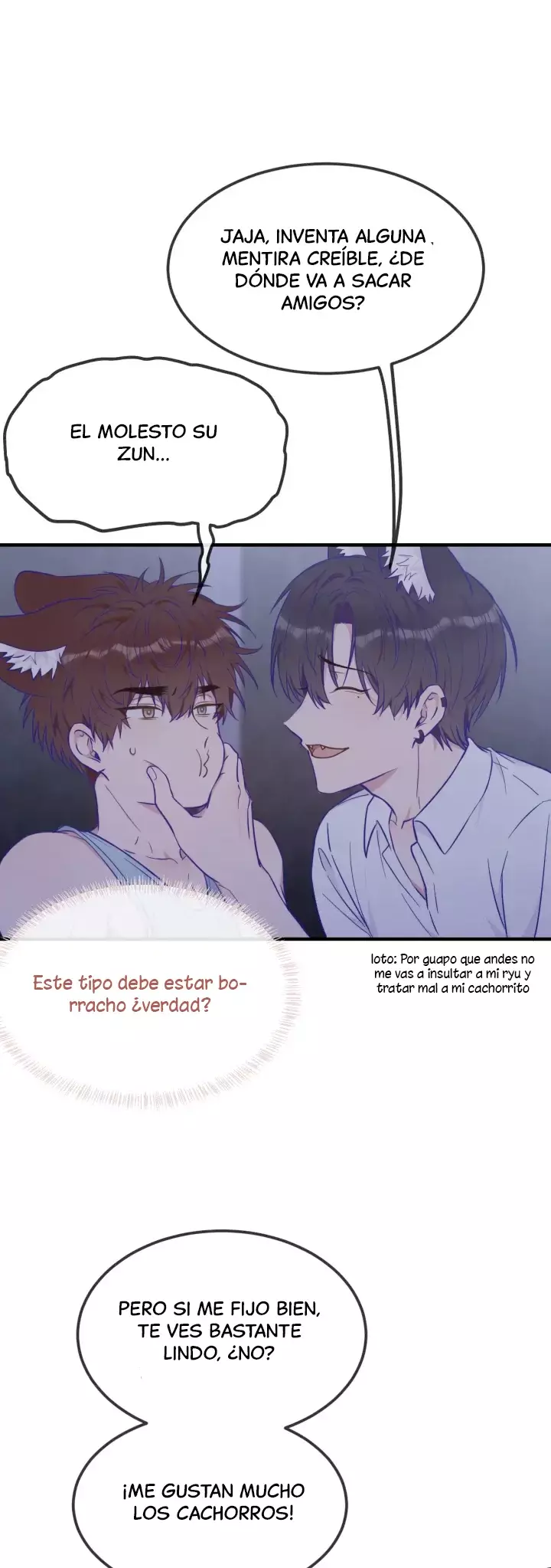 el cachorro mentiroso será devorado Capitulo 37 página 4
