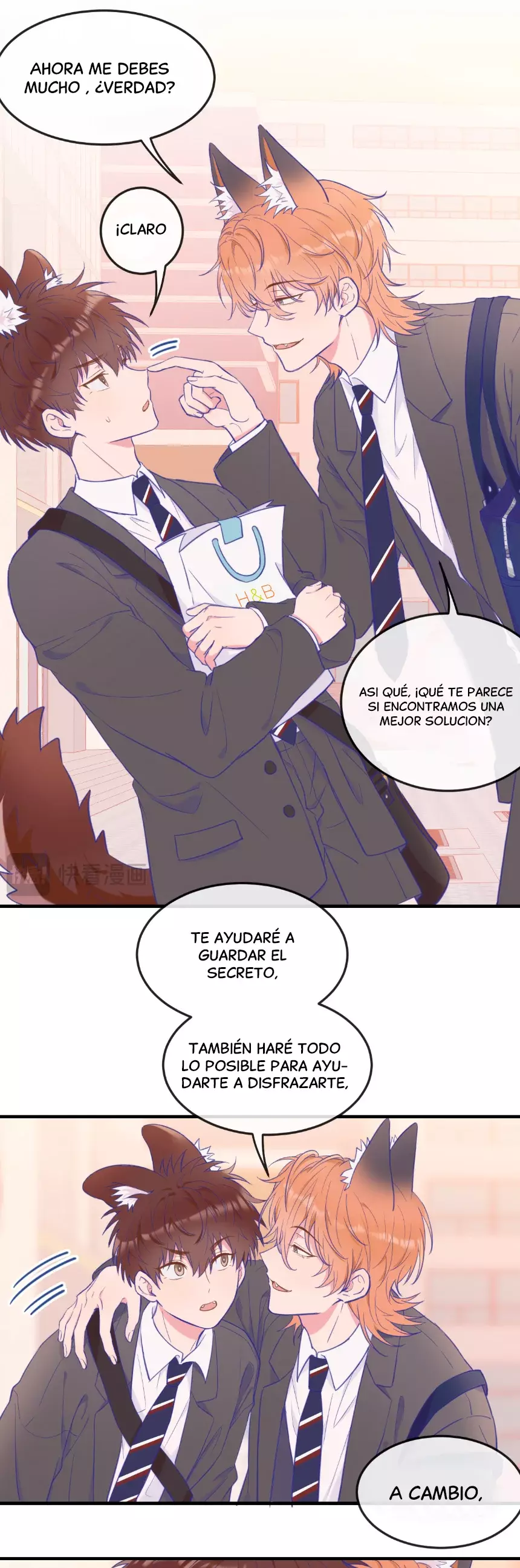 el cachorro mentiroso será devorado Capitulo 4 página 9