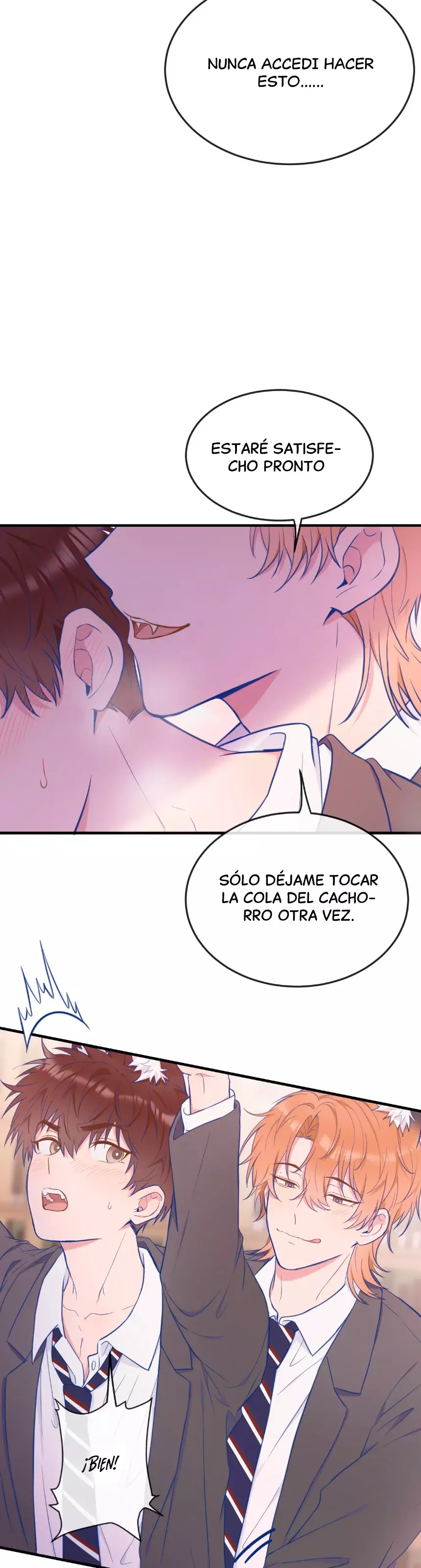 el cachorro mentiroso será devorado Capitulo 5 página 19