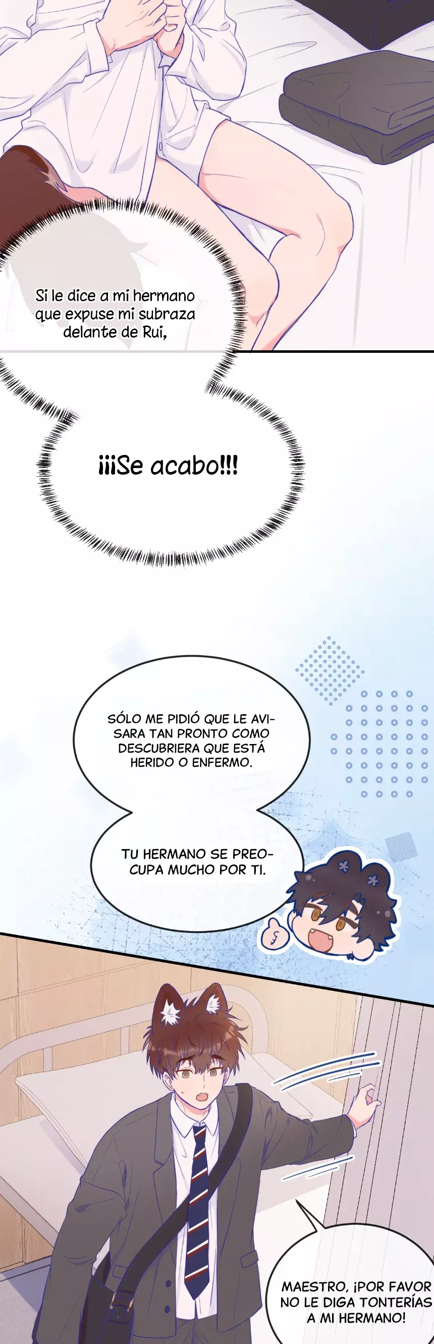 el cachorro mentiroso será devorado Capitulo 6: La enfermería no es un lugar fuera de la ley página 20