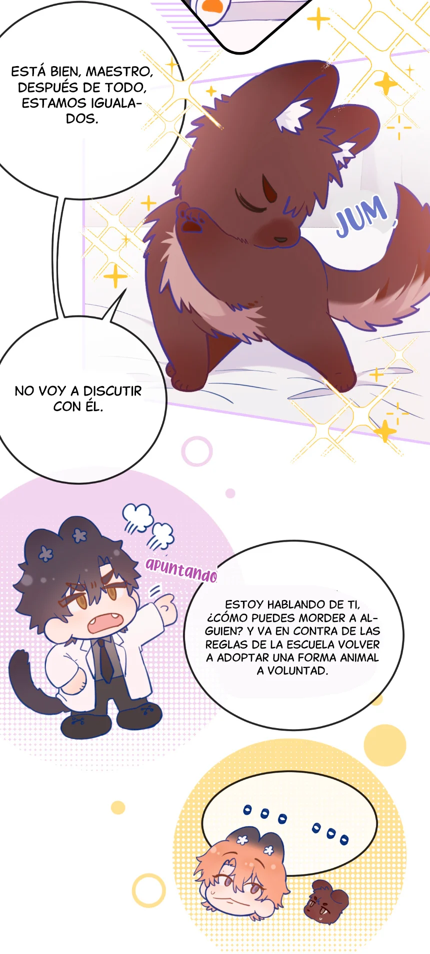 el cachorro mentiroso será devorado Capitulo 6 página 10