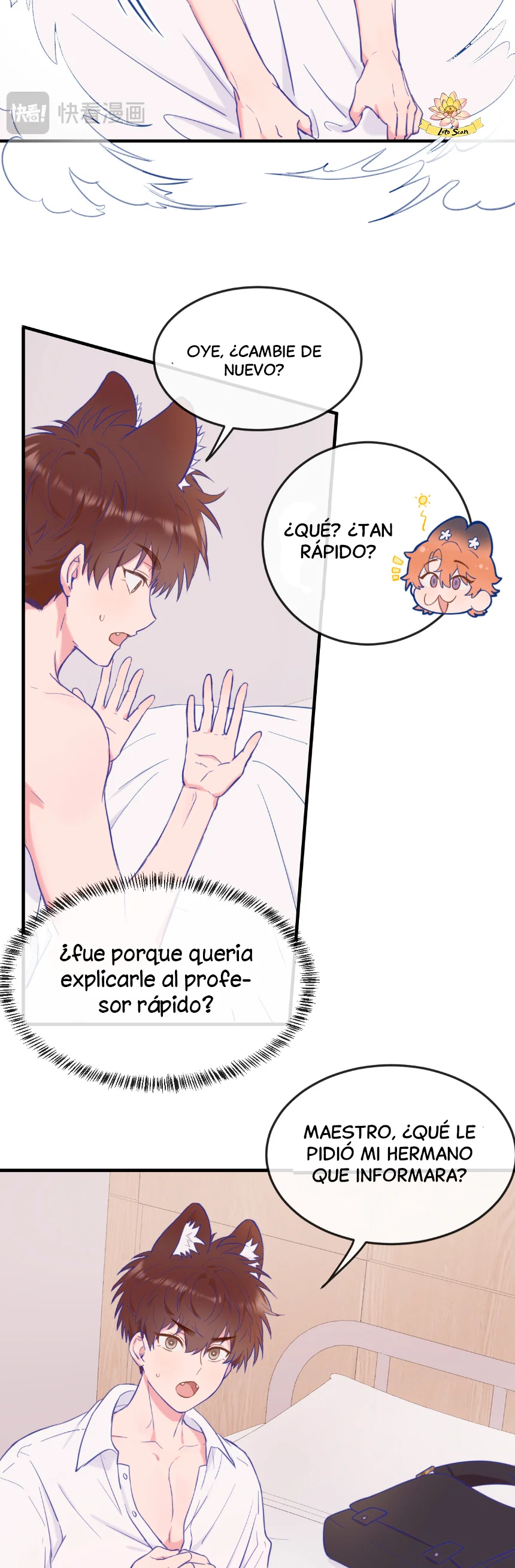 el cachorro mentiroso será devorado Capitulo 6 página 19