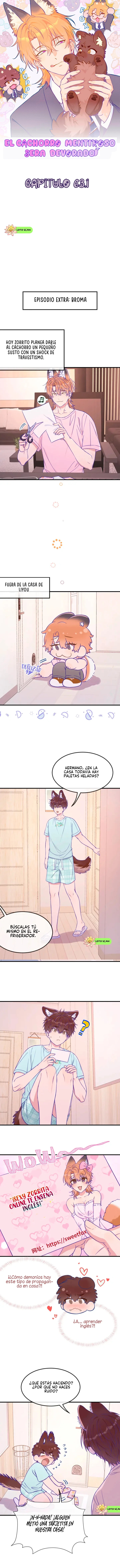 el cachorro mentiroso será devorado Capitulo 63.1 página 2
