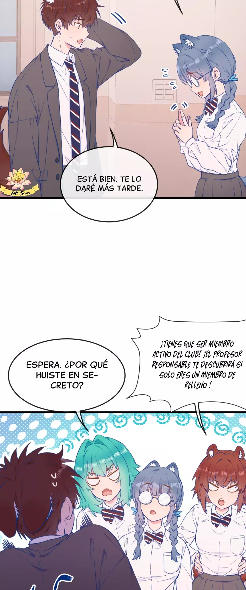 el cachorro mentiroso será devorado Capitulo 7: el club de arte te da la bienvenida página 18