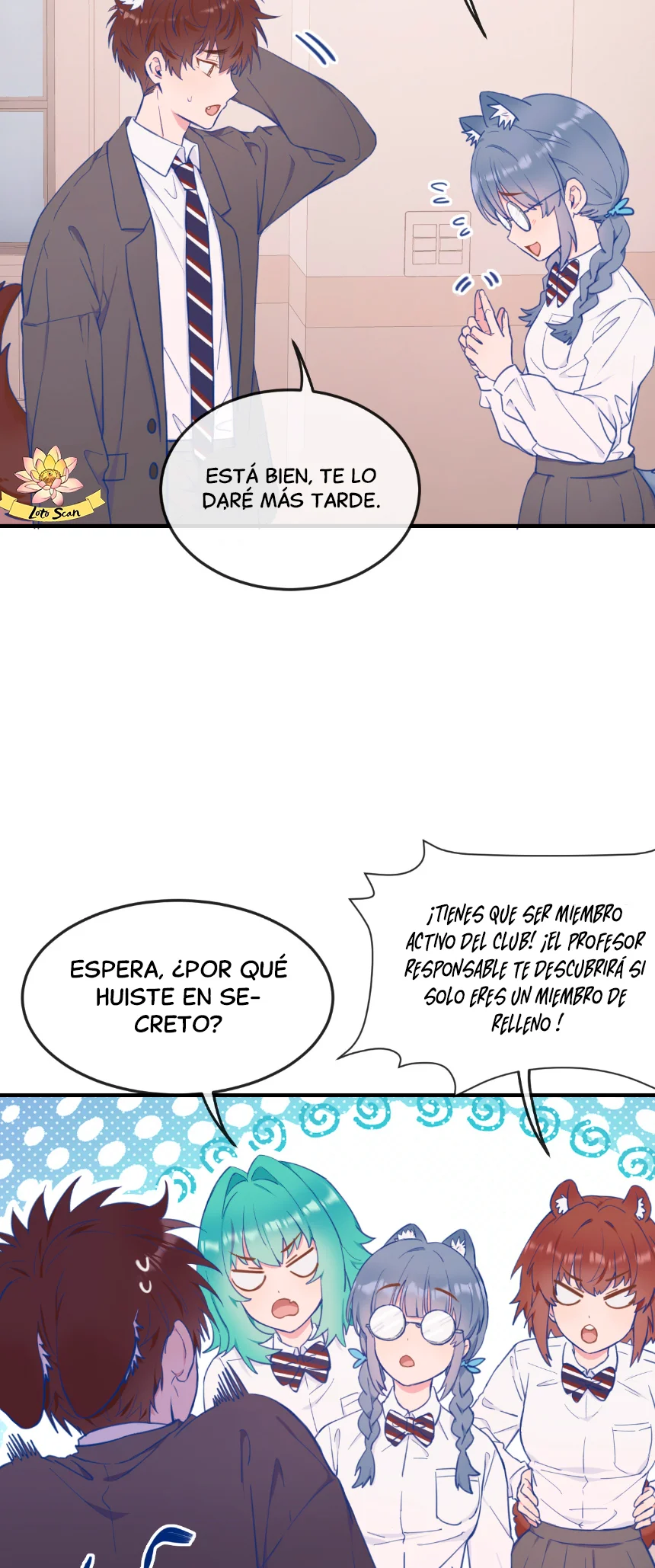 el cachorro mentiroso será devorado Capitulo 7 página 18