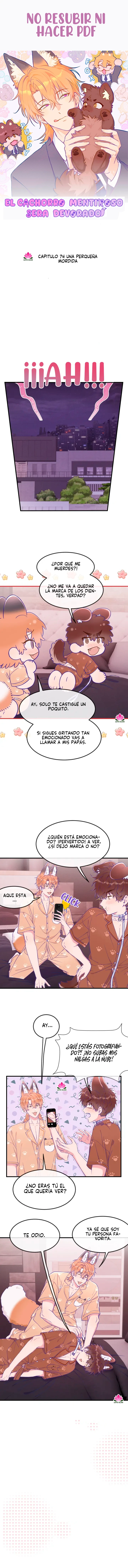 el cachorro mentiroso será devorado Capitulo 74 página 2