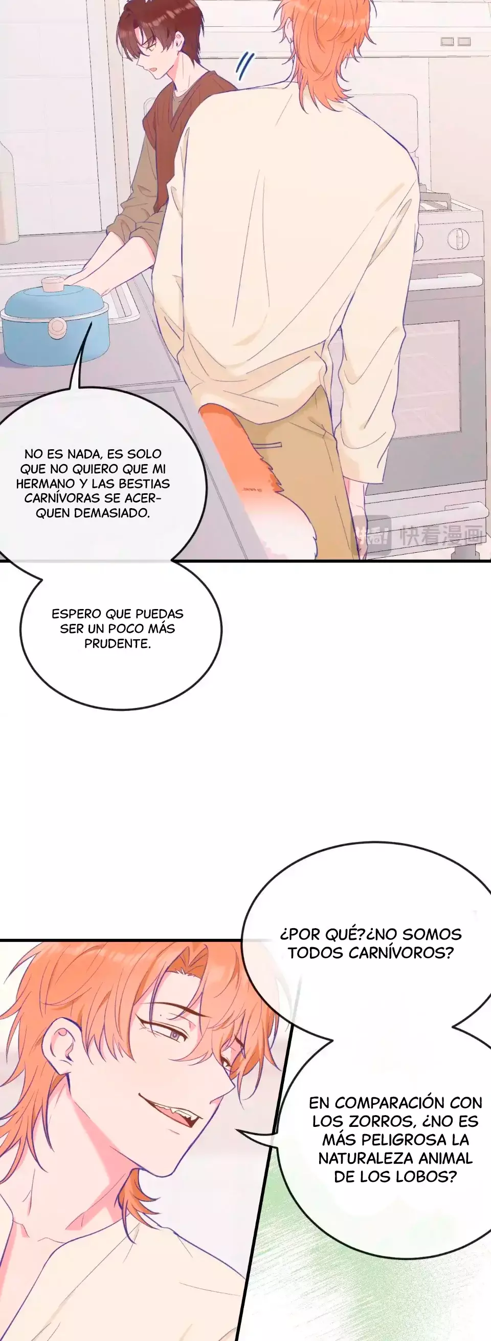 el cachorro mentiroso será devorado Capitulo 8: casi me atrapan página 12