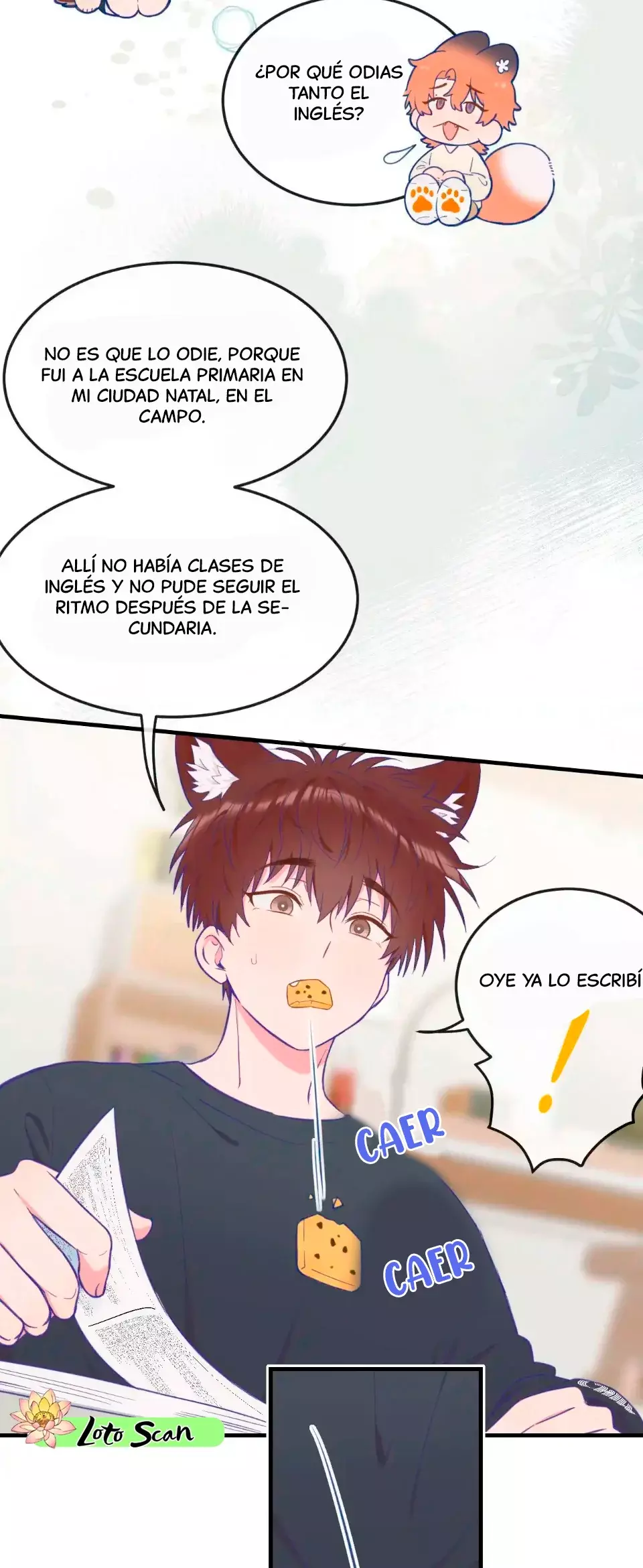 el cachorro mentiroso será devorado Capitulo 8: casi me atrapan página 23